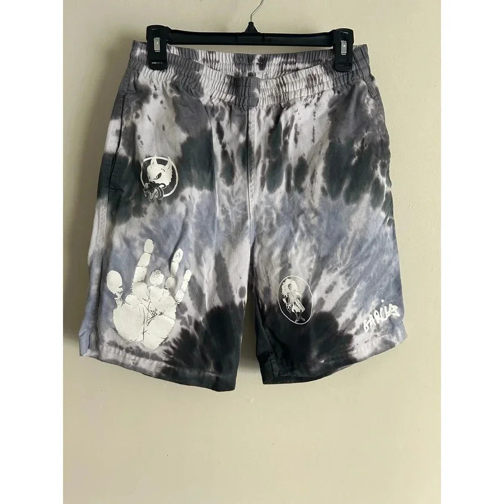 Teddy Fresh x Jerry Garcia tie dye shorts size S